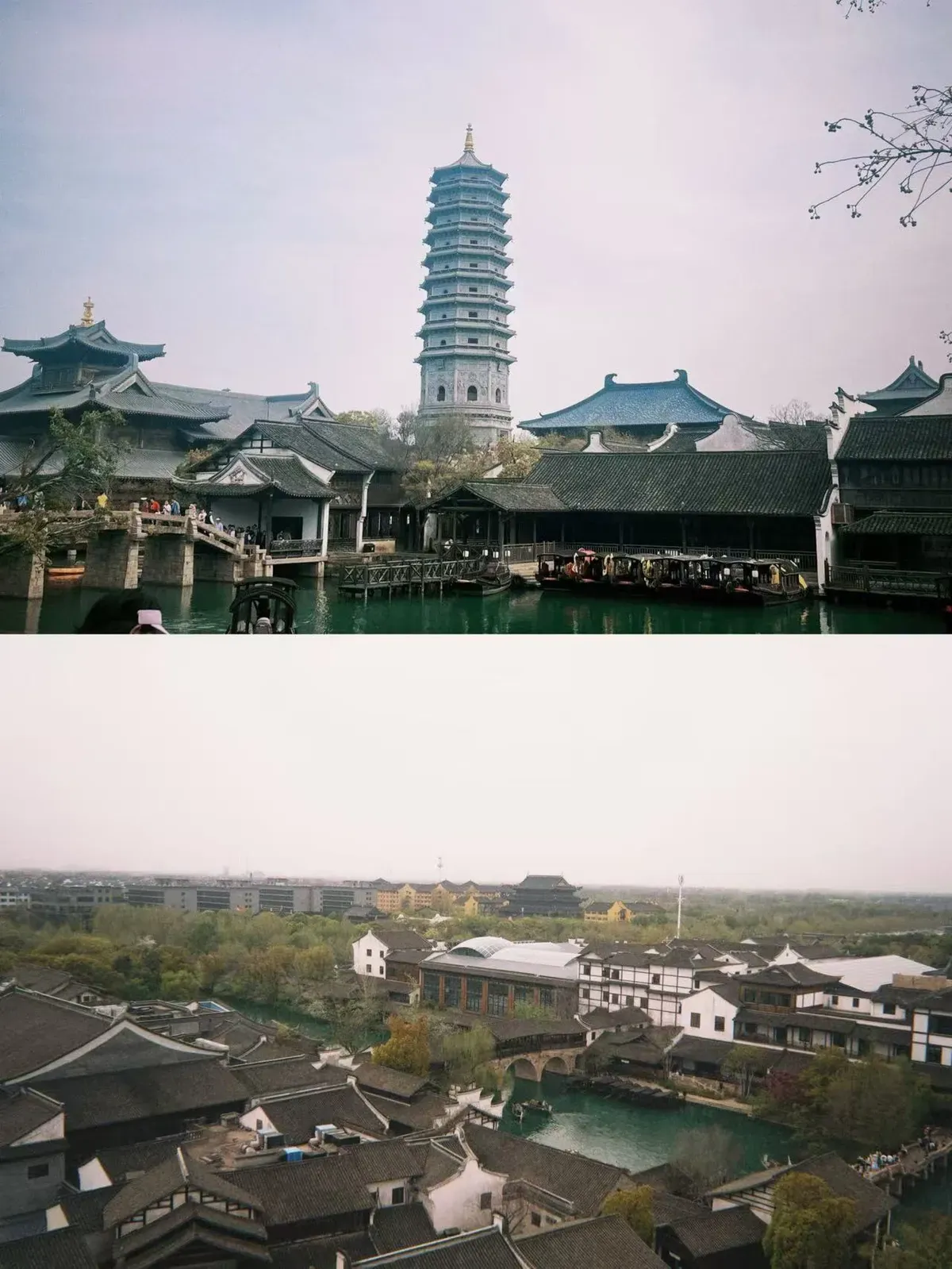 濮院古镇，商业化比较好的一个古镇，这个季节观赏千年银杏不太妙呀哈哈哈。