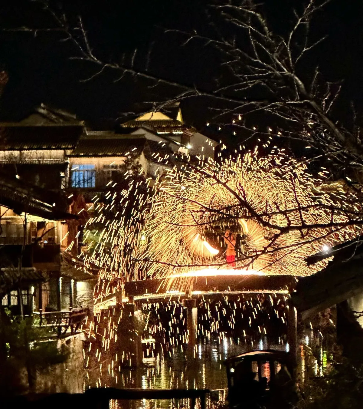 濮院古镇，商业化比较好的一个古镇，这个季节观赏千年银杏不太妙呀哈哈哈。